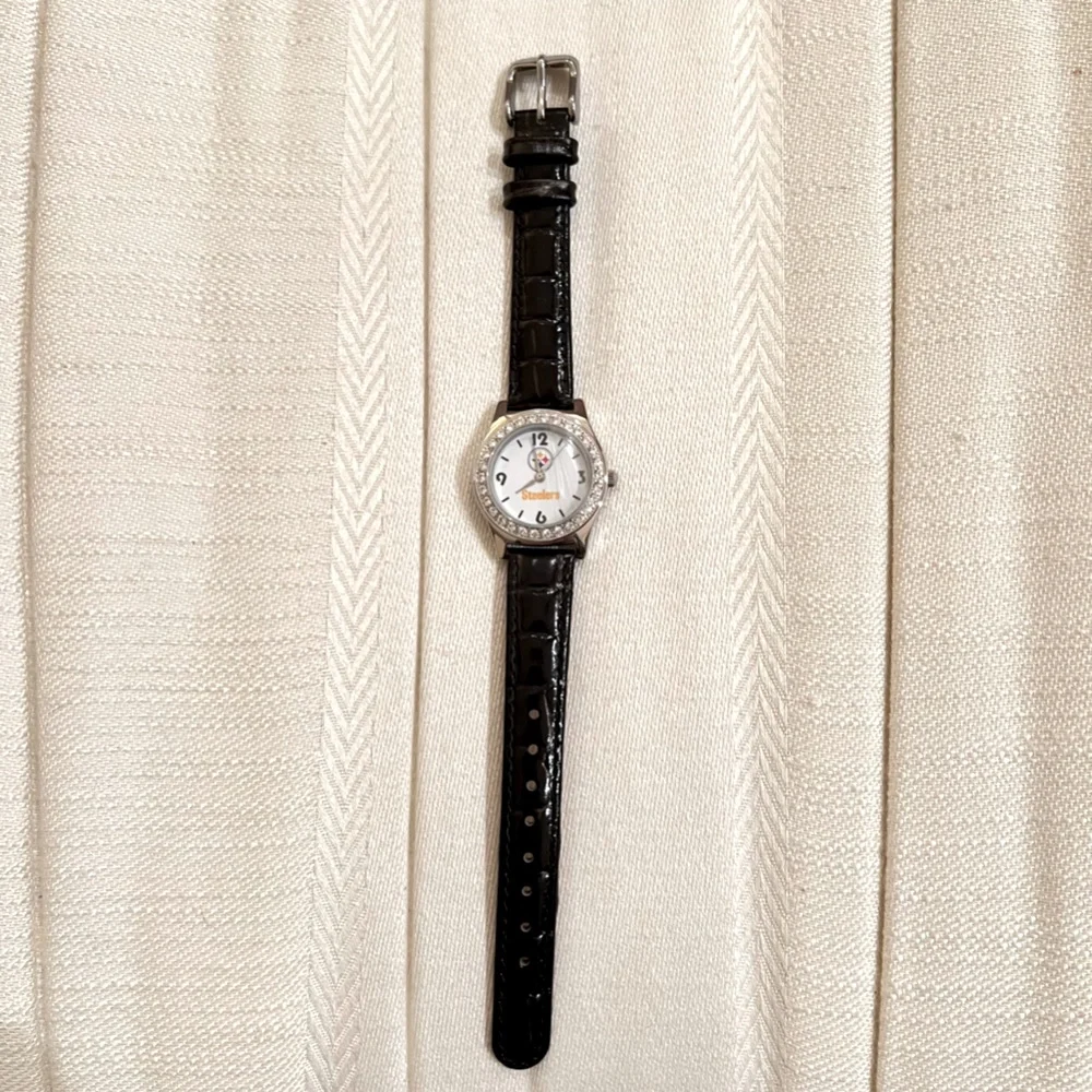 NEW Pittsburgh Steelers Watch With Case - Picture 4 of 14
